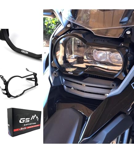 SW-Motech Supporto Faro Nero Per BMW R1200GS LC/Rallye (13-) E R1250 (18-)