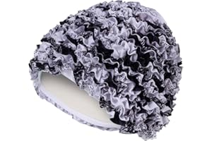 Fashy, Cuffia da Bagno Donna con Ruches