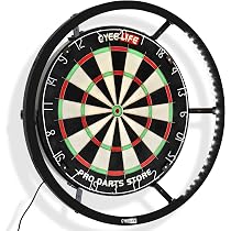 Éclairage LED CyeeLife Pour Cible De Fléchettes – 114 LEDs, 270°, Fixation Sans Perçage, Câble 2m