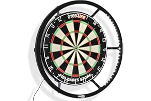 ‎CYEELIFE CyeeLife Dartleuchte für Stahl-Dartscheibe,Schwarz Dartboard Licht 360° LED