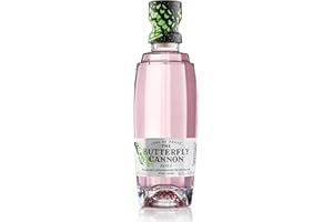 Butterfly Cannon Tequila Rosa 40% Vol - 100% Blue Agave Tequila mit Grapefruit-Geschmack zum mixen mit Tonic oder puren Genuß in 1x 0,5l Glasflasche