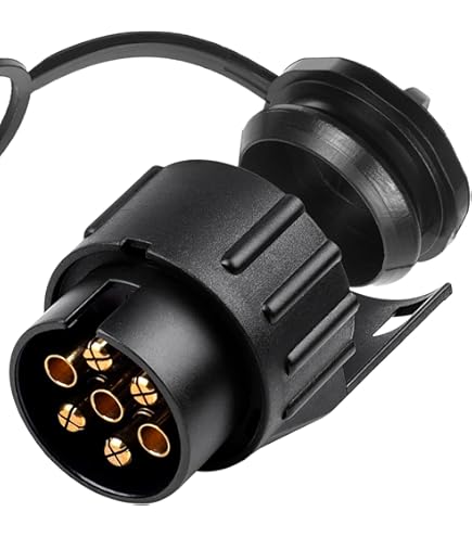 7/13 Aanhanger Plug Adapter 7 Naar 13 Pin Connector Plug Hitch 7 Pool Naar 13 Pin Voor Auto Aanhangwagen Tractor Caravan Fietsendrager