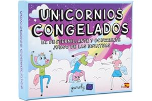 Gamely Unicornios Congelados: el desternillante Juego de Las estatuas de tamaño Bolsillo Que provocará Las Risas de Toda la Familia. (Español)
