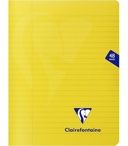 Cahier Clairefontaine A4 96p Grands Carreaux - Papier 90g - Lot De 2