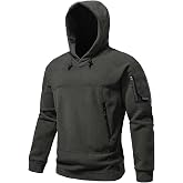 Ghassy Co. Erkek Military Sport Warm Outdoor Kap&uuml;şonlu Polar Ceket