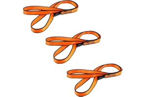 NewDoar Eslinga de Escalada de Nailon de 16mm 22KN 4840lb Certificado EN566 UIAA104 Cable Multiusos para Escalada en Roca, creación de Sistemas de Anclaje, Equipo de rapel, Trabajar en árboles