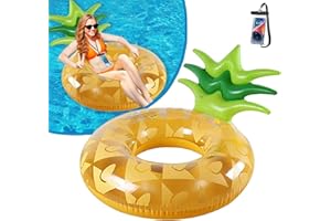 BESTBARGAINHOUSE Inflatable Swimming Ring Pool Float Durable Rubber Rings Swim Tube Toys for Adults Kids Water Fun Sports Summer Beach Party