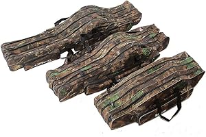 KANANA Sac de Pêche Fourre-Tout Coffre à Pêche Sac de Pêcheur Sac (Triple)