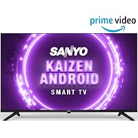 Sanyo 108 cm (43 inches) Kaizen Series Full HD Smart Certified Android IPS LED TV XT-43A170F (Black) (2019 Model)