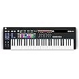 Novation AMS-SL61-MK3 MIDI and CV Equipped Keyboard Controller with 8 Track Sequencer