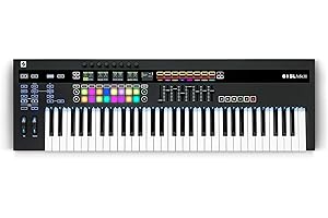 Novation 61SL MkIII 61-Key MIDI Controller Keyboard and Sequencer with DAW integration
