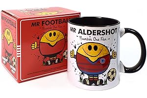 Kapow Gifts Mr Aldershot Mug - Gift Merchandise for Football Fan, Ceramic, 250ml