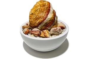 TROESTERS BRUNNENWELT RS-01 Zimmerbrunnen, echter Regenbogen Sandstein, Kleiner Tischbrunnen für zu Hause (Weiß)