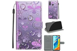 TOMYOU Custodia Huawei P30 Lite, Cover per Huawei P30 Lite New Edition, Portafoglio Protettiva Flip Custodia in Pelle PU Premium per Huawei P30 Lite/Nova 4e