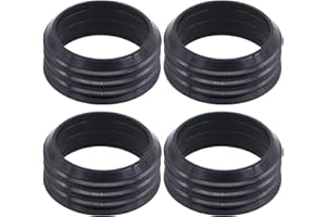 DOO ENGY Dichtung Ansaugkrümmergehäuse Dichtring Ansaugstutzen Saugrohr Ansaugbrücke für A3 8P 8L Golf 4 5 6 Pa-ssat B6 3C Ca-ddy Polo Tou-ran Bo-ra Je-tta Beetle Altea XL Cordoba Ibiza Leon Toledo 1.6 2.0