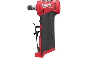 Milwaukee M12 FUEL Akku-Geradschleifer abgewinkelt M12 FDGA ohne Akku ohne Lader, Rot, Schwarz,silber