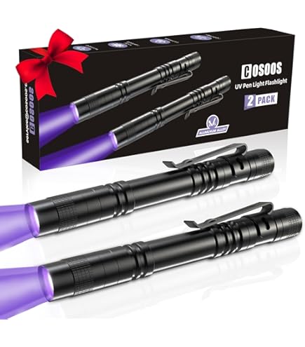 Lampada UV LED 395nm Portatile - 21 LED Per Rilevare Macchie, Banconote E Scorpioni