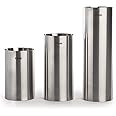 Stainless Steel Wine Measures - Set of 3 | Bundle Measuring Set 125ml, 175ml & 250ml | White, Red & Rose Wine & Spirit Thimble 3 Piece | M&W