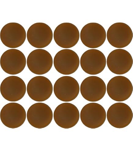 Lot De 20 Cache-vis Plastique Pour Empreinte Torx T25 - Capuchons De Protection Pour Meubles