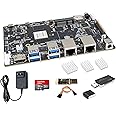 Banana Pi BPI-F3 8 Core RISC-V K1 Chip SBC, 2.0TOPS AI Performance CPU Single Board Computer, with 2X GbE Ethernet for AI Edge Computing, NAS Network Storage and Alternatives for