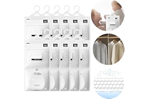 TFSZE 10 sztuk wiszących worków pochłaniających wilgoć, pochłanianie wilgoci, opakowanie osuszacza do szafy, do zawieszania, pochłaniające wilgoć do szafy, domu, pochłaniające wilgoć w szafkach,