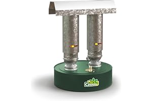 BIO GREEN BioGreen Paraffin-Gewächshaus-Heizung WARMAX Power 5 | max. 600 Watt Heizleistung | für Gewächshäuser bis 5 m² | bis zu 3,5 Tage Brenndauer/Füllung