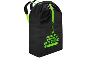 BOOMCLAP Gate Check Bag – Premium-Kinderwagen-Reisetasche für Flugzeug – langlebige Kinderwagen-Aufbewahrung und Schutz