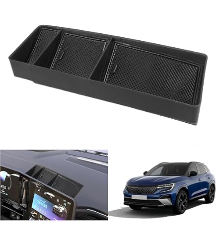 Organiseur De Console Centrale LUWU Pour Renault Austral/Espace 6/Rafale 2023+ - Bleu, ABS - 3