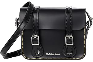 Dr. Martens 7 Inch Leather Satchel AB098001; Unisex Bag; AB098001; Black; One Size EU (UK)