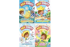 Max and Chaffy Series 4 Books Collection Set By Jamie Smart (Hunt For the Pirates Gold!, Animal Island, Search for Ice Chaffy! & The Great Cupcake Mystery!)