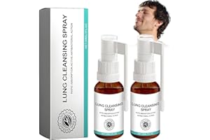 ‎AGCTRLER agctrler 2 Stück Lungenreinigungsspray, Herbal Lung Cleansing Spray, Lungenreinigung Spray, Leistungsstarke Lungenunterstützung, Reinigung und Atmung