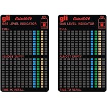 2 Pièces Indicateur De Niveau Bouteille Gaz Magnétique Pour Propane