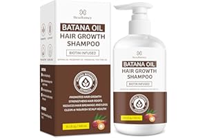 BEADLAMEY ㅤ Batana Oil Hair Growth Shampoo: Natural Hair Loss Shampoo for Thinning Hair for Women and Men - Daily Hair Care at Home - 10.1 fl.oz