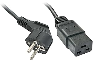 LINDY Câble Secteur IEC320C19, 2m