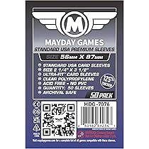 Mayday Games 57.5 x 89 mm SLEEVES Chimera USA Premium Card Game (Pack of  50) : Amazon.co.uk: Toys & Games