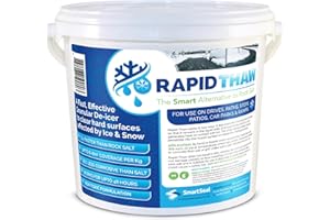 SmartSeal Rapid Thaw - 5KG - Fast-Acting Snow & Ice Melter for Paths, Driveways & Patios – Powerful Alternative to Rock Salt Grit – Non-Corrosive, Biodegradable, No Residue – Works in Extreme Cold