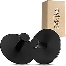 HomeHeng Mensola da Doccia Senza Foratura - Mensole Bagno Autoadesivo Nero Opaco Organizzatore da Parete, Acciaio ​Inox Adesivo Portaoggetti Doccia, 30 cm