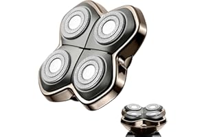 AUDOC Wymienna głowica do golarki elektrycznej i ostrza do łysienia dla mężczyzn/kobiet, ostrze zapasowe, kompatybilne z Pitbull Skull Shaver PRO 4, Butterfly Kiss Pro i Palm Shavers