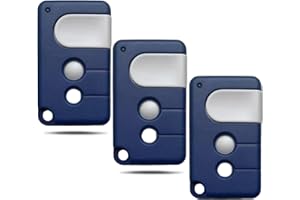 ANBWEHR Garagenöffner Handsender Kompatibel mit Chamberlain 84335EML, 84333E, 94333E, 433,92 MHz Garagenfernbedienung Duplikator für MLR 500/750/850 3 Stück