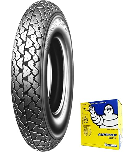 Pneumatico Michelin S83 3.50-8" 46J TT - Per Scooter Classici, Resistente E Affidabile
