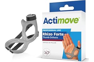BSN Medical 76238-02 Actimove Rhizo Forte Unique Thumb Brace, Medium right hand, Grays, Small Sinistra