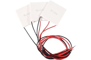 AOICRIE TEC Thermoelektrischer Kühlkörper-Kühler, Peltier-Modul, 40 x 40 mm, 3 Stück Weiß TEC1-12710