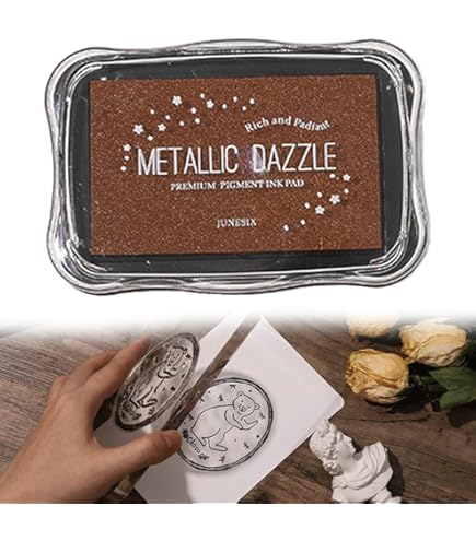 Spectrum Noir Sn-Sto-Ips6 Contenitore Universale Per Tamponi Di Inchiostro, Impilabile E Personalizzabile, Colore Nero, Confezione Da 6, Taglia Unica