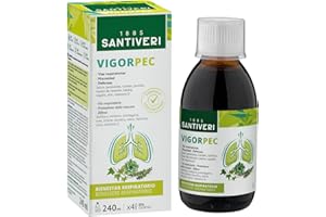 SANTIVERI – Vigor Pec, Complemento Alimenticio a Base de Extractos de Plantas, que Contribuyen a la Salud Respiratoria, a Eliminar la Mucosidad y Apoyar las Defensas – 240 ml