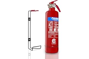 Premium FSS UK 1 KG ABC Dry Powder FIRE Extinguisher. BSI KITEMARKED. Ideal for Boats Homes Kitchen Workplace Offices Cars Vans Taxi CABS Vehicles Trucks Warehouses GARAGES Hotels Restaurants