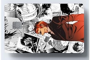 WORKIRAN Anime Card Sticker | Key, Debit, Credit Card | Covering & Personalizing Bank Card | No Bubble, Slim, Waterproof Card Cover