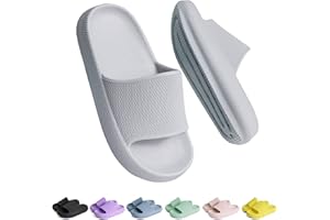 Buwege Kids Sliders Girls Boys Shower Slippers Summer Pool Soft EVA Slide Sandals Outdoor Bath House Flip Flops