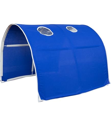 Tunnel Enfant Avec Rideau En Maille – Pour Lit 100 Cm, Rose – Tente De Jeu Et Dodo, Polyester Sans PVC
