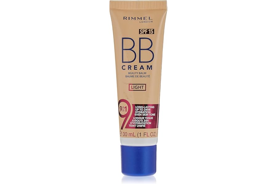 Rimmel London BB Cream with Brightening Effect, Light, 30ml, Pink