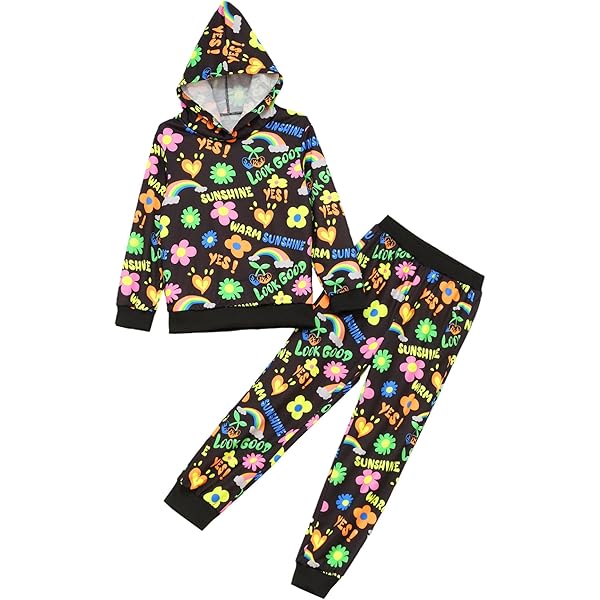 Naiyafly Ensemble De Survêtement Pour Fille Avec Motif Papillon Et